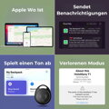 Schlüsselfinder HoloTag mit Apple Wo Ist 4 Stück