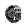 Garmin Watch Premium Sport Armband QuickFit 22 mm Schwarz/Grau