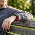 Garmin Watch Premium Sport Armband QuickFit 22 mm Schwarz-Rot