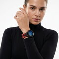 Garmin Watch Premium Sport Armband QuickFit 22 mm Schwarz-Rot