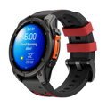 Garmin Watch Premium Sport Armband QuickFit 22 mm Schwarz-Rot