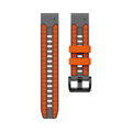 Garmin Watch Premium Sport Armband QuickFit 22 mm Grau-Orange