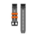 Garmin Watch Premium Sport Armband QuickFit 22 mm Grau-Orange