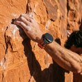 Garmin Watch Premium Sport Armband QuickFit 22 mm Grau-Orange