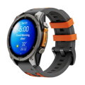 Garmin Watch Premium Sport Armband QuickFit 22 mm Grau-Orange
