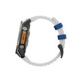 Garmin Watch Premium Sport Armband QuickFit 22 mm Weiß-Blau
