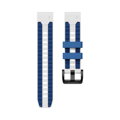Garmin Watch Premium Sport Armband QuickFit 22 mm Weiß-Blau