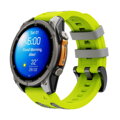 Garmin Watch Premium Sport Armband QuickFit 22 mm Gelb-Grau