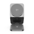 Cubenest Qi2 3in1 Faltbares Magnetisches Kabelloses Ladegerät SQS312 Pro Samsung Watch