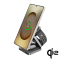 Cubenest Qi2 3in1 Faltbares Magnetisches Kabelloses Ladegerät SQS312 Pro Samsung Watch
