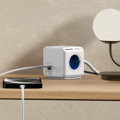 Cubenest PowerCube Extended USB A+C PD 20 W Type F Blau