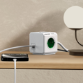 Cubenest PowerCube Extended USB A+C PD 20 W Type F Grün