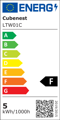 Cubenest LED-Tischleuchte mit kabelloser Aufladung LTW01C