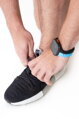 Apple Watch Premium Sport Armband Schwarz/Blau