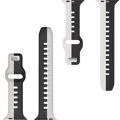 Apple Watch Premium Sport Armband Schwarz/Grau