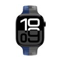 Apple Watch Premium Sport Armband Grau/Blau