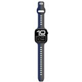 Apple Watch Premium Sport Armband Grau/Blau
