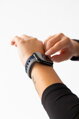 Apple Watch Premium Sport Armband Grau/Blau