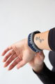 Apple Watch Premium Sport Armband Grau/Blau