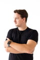 Apple Watch Premium Sport Armband Grau/Blau