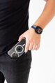 Apple Watch Premium Sport Armband Grau/Blau
