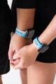 Apple Watch Premium Sport Armband Blau/Grau