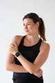 Apple Watch Premium Sport Armband Blau/Grau