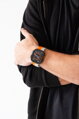 Apple Watch Premium Sport Armband Orange/Grau