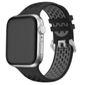 Apple Watch Sport Armband Schwarz/Grau