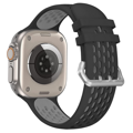 Apple Watch Sport Armband Schwarz/Grau