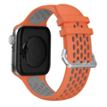 Apple Watch Sport Armband Orange/Grau