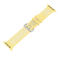 Apple Watch Sport Armband Gelb/Weiß