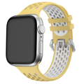 Apple Watch Sport Armband Gelb/Weiß