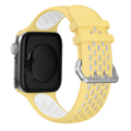 Apple Watch Sport Armband Gelb/Weiß