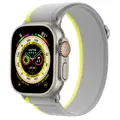 Apple Watch Armband Trail Loop Gelb/Grau
