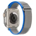 Apple Watch Armband Trail Loop Grau/Blau