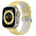 Apple Watch Sport Armband Gelb/Weiß