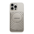 Cubenest Magnetische Kabellose Powerbank SlimDual 5000 mAh S1B3D Titan