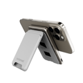 Cubenest Magnetische Kabellose Powerbank SlimDual 5000 mAh S1B3D Titan