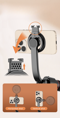 Cubenest Selfie Stick und Tripod Kompatibel mit MagSafe SLS01