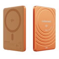 Cubenest Qi2 Magnetische Kabellose Powerbank SlimDual 5000 mAh SQ1B3D Orange