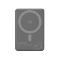 Cubenest Qi2 Magnetische Kabellose Powerbank SlimDual 5000 mAh SQ1B3D Silber