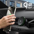 Cubenest Qi2.2 Kühlendes Magnetisches Kabelloses Handyhalterung Auto Ladegerät SQ1C3