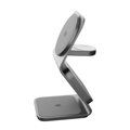 Cubenest Qi2.2 3in1 Magnetisches Kabelloses Ladegerät SQ314 Grau