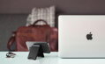 Cubenest Premium magnetische Wallet und Ständer WT01S Schwarz