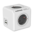 Cubenest PowerCube Rewirable USB A+C PD 20 W Type F Grau