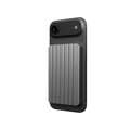 Cubenest Magnetisches Aluminium-Wallet WT02 Grau