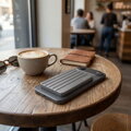 Cubenest Magnetisches Aluminium-Wallet WT02 Grau