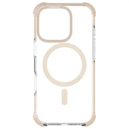 Cubenest Hülle für iPhone 16 Pro MagPro Strong Guard Gold