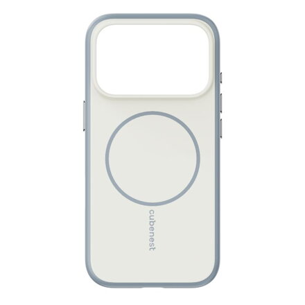 Cubenest Hülle für iPhone 17 Pro MagSafe-kompatibel Beige Matt
